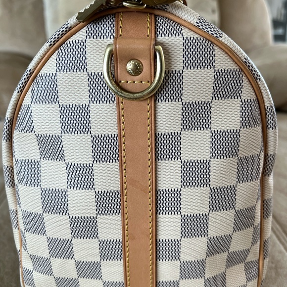 Louis Vuitton Damier Azur Speedy Bandoulier 30 - Picture 13 of 16
